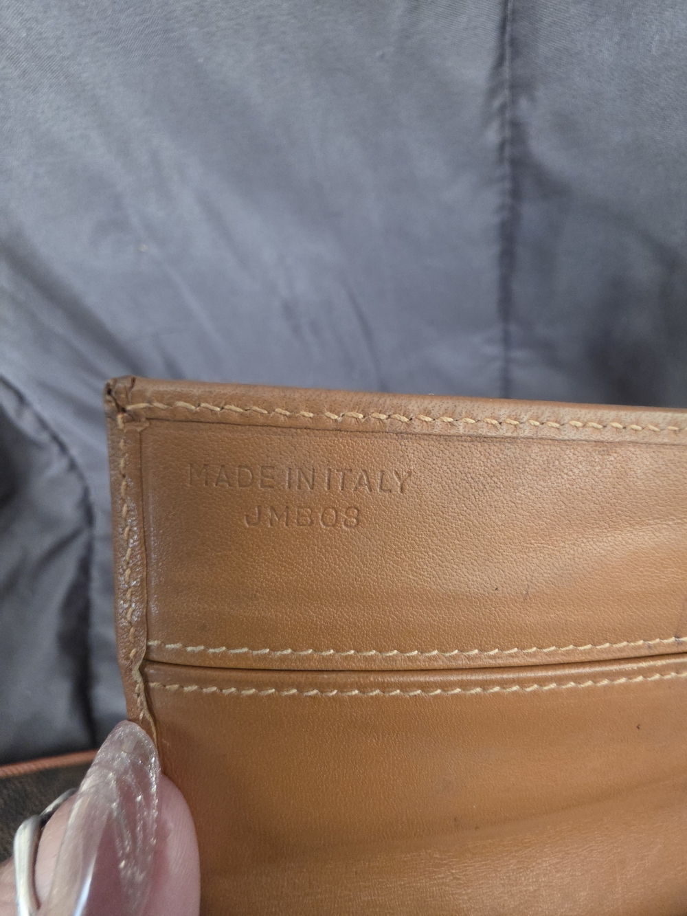 Authentic Celine Brown Monogram Continental Wallet with Tan Trim - Picture 7 of 13